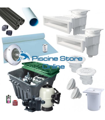 Piscina interrata kit Piscina Skimmer 50 MC