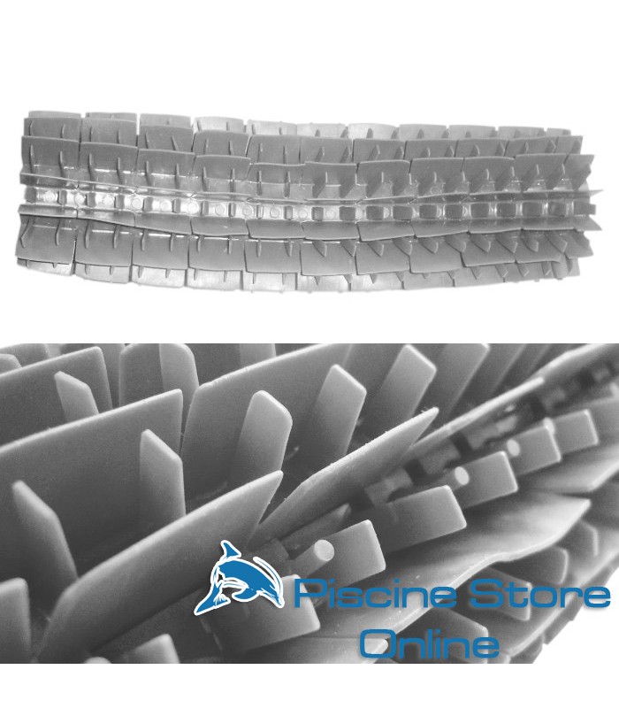Spazzola in PVC di ricambio per Robot Piscina Dolphin Master M3