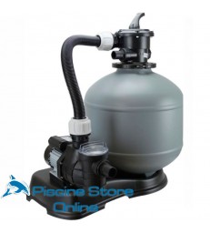 filtro a sabbia per piscina + pompa per piscina