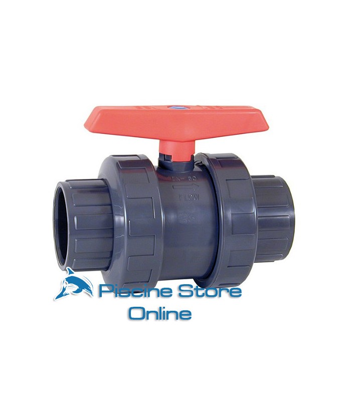 Valvola a Sfera in PVC Incollaggio