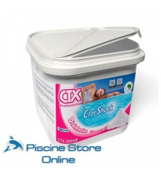 CTX-200/GR cloro piscina granulare per trattamento acqua secchio 5 kg