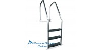 Scaletta piscina a sfioro inox Aisi 316 Pools