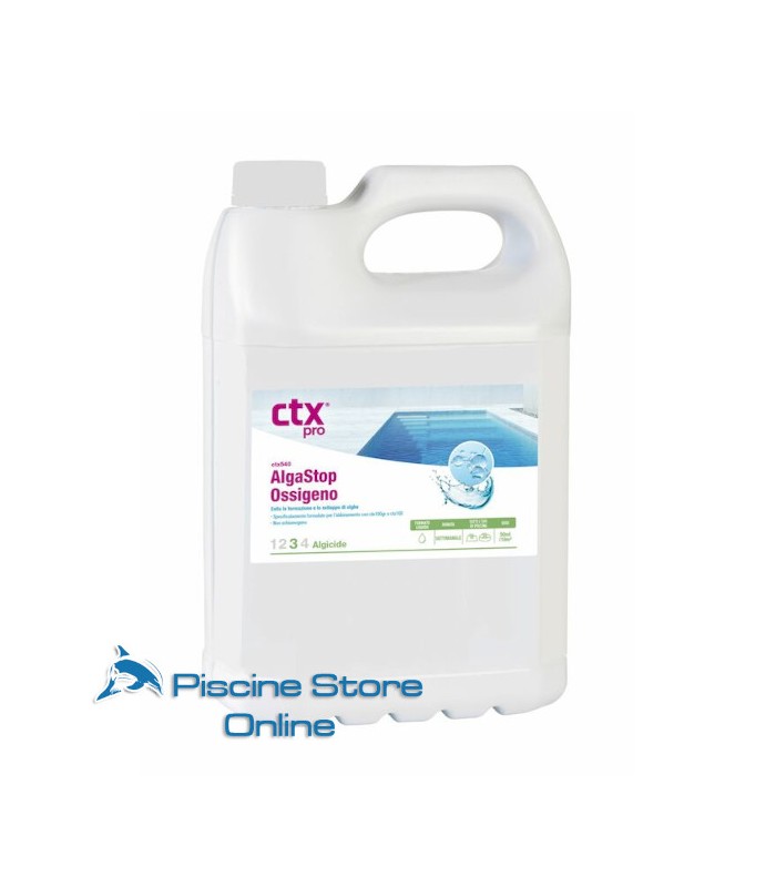 Antialghe piscina per ossigeno CTX-540
