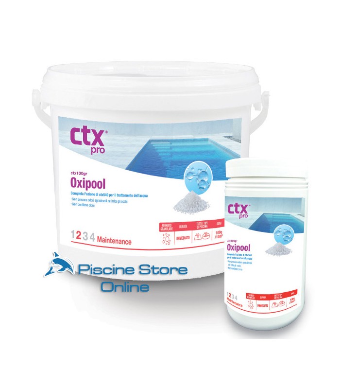 Ossigeno attivo piscine CTX-100/GR granulare