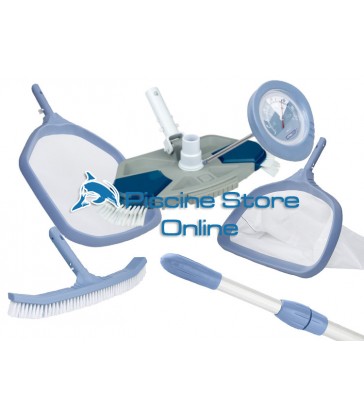 Kit pulizia piscine K3 completo