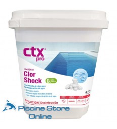 CTX-250 cloro piscina a rapida dissoluzione per trattamento acqua piscina