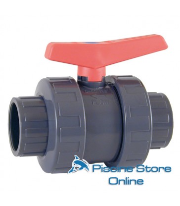 Valvola a Sfera in PVC filetto femmina 1½" e 2"