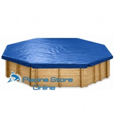 Copertura invernale per piscine fuori terra in poliestere 90 g/m²
