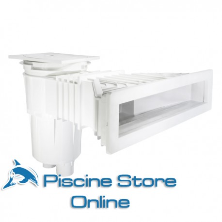 SKIMMER PISCINA ASTRAL SFIORATORE COPERCHIO QUADRATO PER PISCINA LINER E PREFABBRICATA