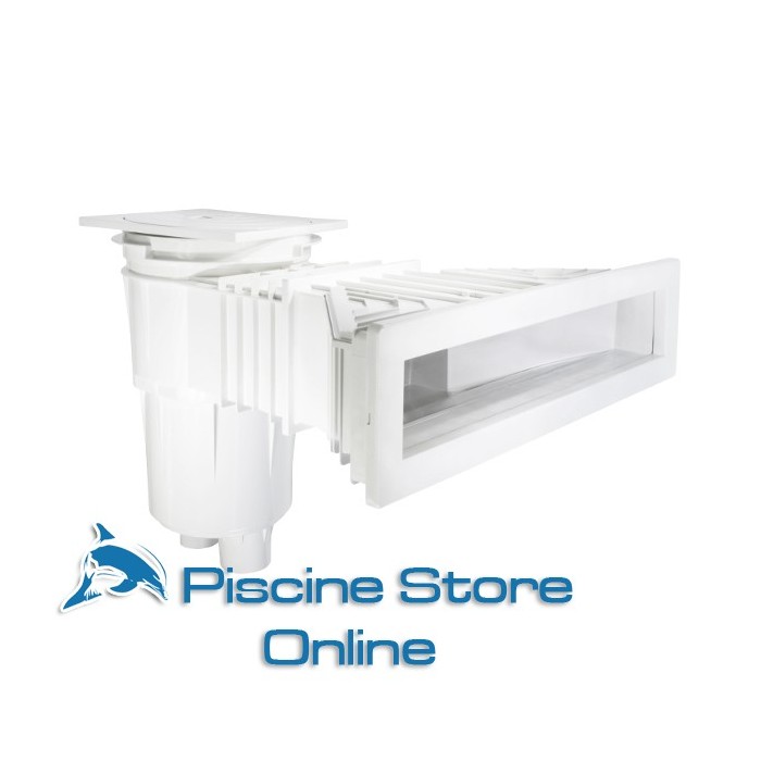 SKIMMER PISCINA ASTRAL SFIORATORE COPERCHIO QUADRATO PER PISCINA LINER E PREFABBRICATA