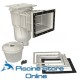 Skimmer piscina Astral con bocca standard e prolunga