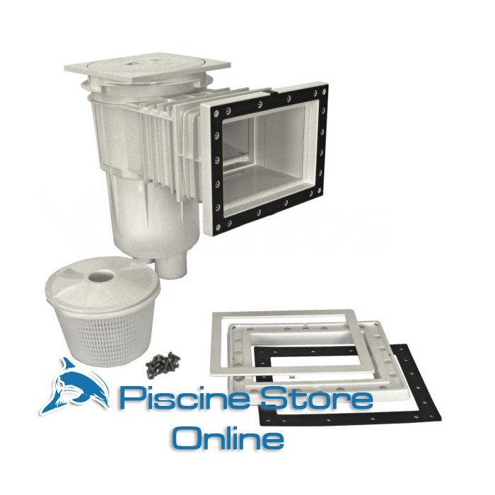 Skimmer piscina Astral con bocca standard e prolunga