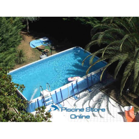 PISCINA FUORITERRA MADE IN ITALY LUXE ALTEZZA CM 125