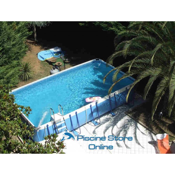 PISCINA FUORITERRA MADE IN ITALY LUXE ALTEZZA CM 125