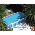 PISCINA FUORITERRA MADE IN ITALY LUXE ALTEZZA CM 140