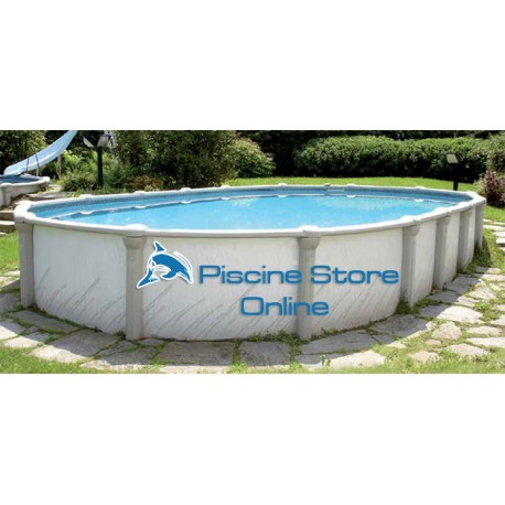 PISCINA FUORITERRA OVALE ATRIUM 7,10 x 3,66 m ALTEZZA CM 132