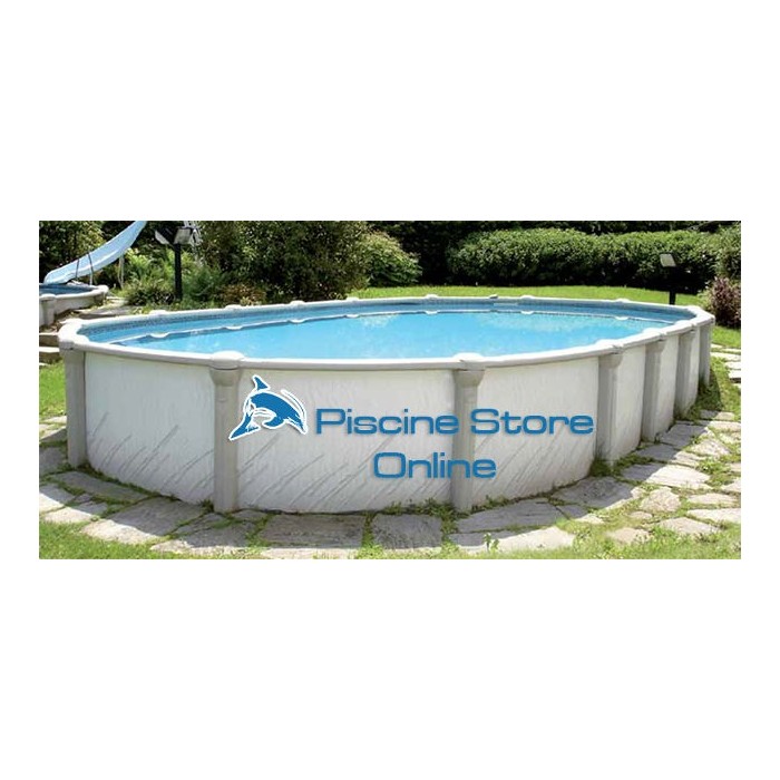 PISCINA FUORITERRA OVALE ATRIUM 7,10 x 3,66 m ALTEZZA CM 132