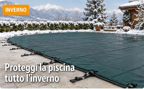 Coperture invernali per piscina