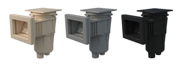 skimmer pvc colorato