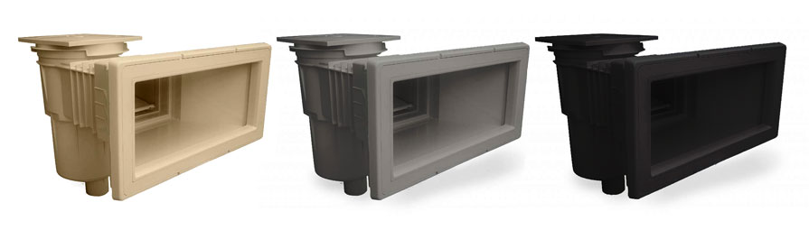 skimmer piscina colorato