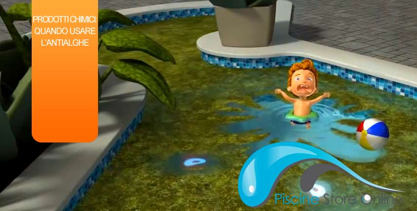 prodotti chimici quando usare l'antialghe