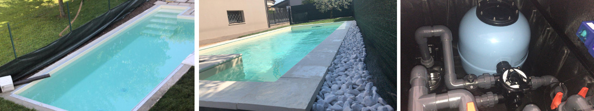 realizzazione piscina fai da te con l'assistenza di professionisti