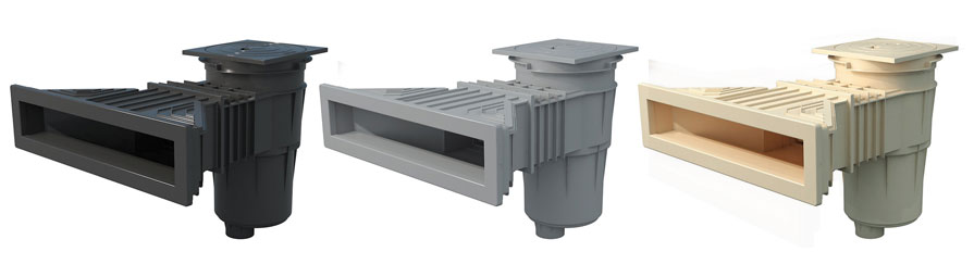 skimmer piscina astral colorato