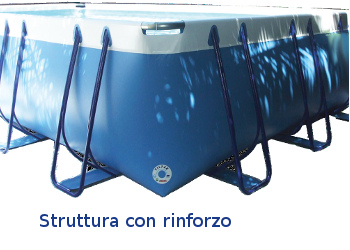 piscina fuori terra made in italy luxe