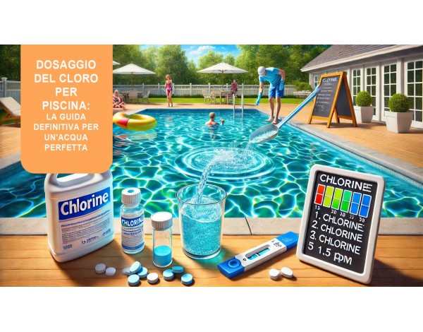 Cloro per piscina: guida completa, tipi, dosaggio e utilizzo